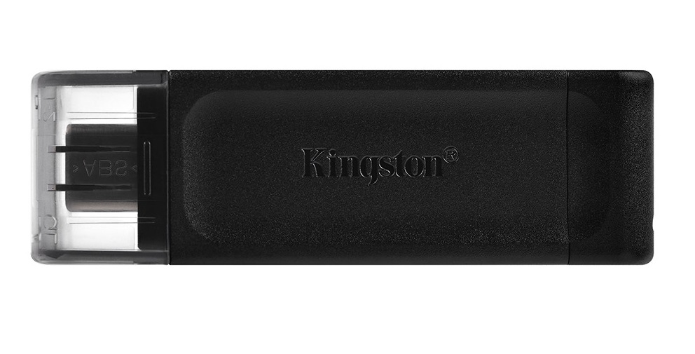 Pen Drive Kingston DataTraveler 70 32GB USB 3.2 Gen1 Preta 2